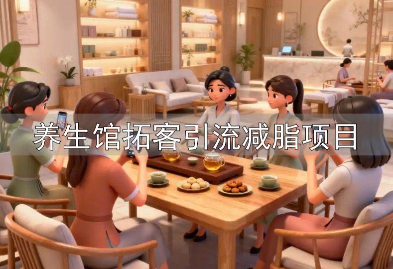 打造舒适环境吸引顾客养生馆_养生馆拓客引流减脂项目_体验式营销让顾客先感受再付费