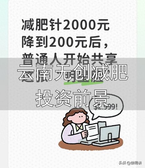 云南无创减肥投资前景_减肥针价格下跌原因_低价减肥针脸型改变原理