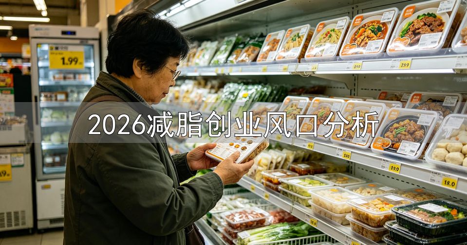 2026减脂创业风口分析_预制菜行业新规_社区助餐食堂整改