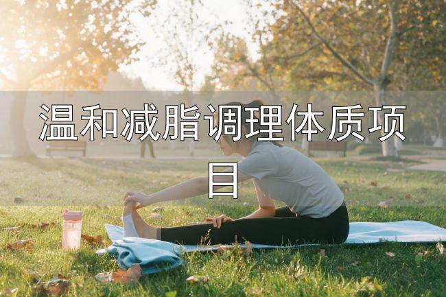益生菌身材管理_温和减脂调理体质项目_肠道菌群平衡减脂